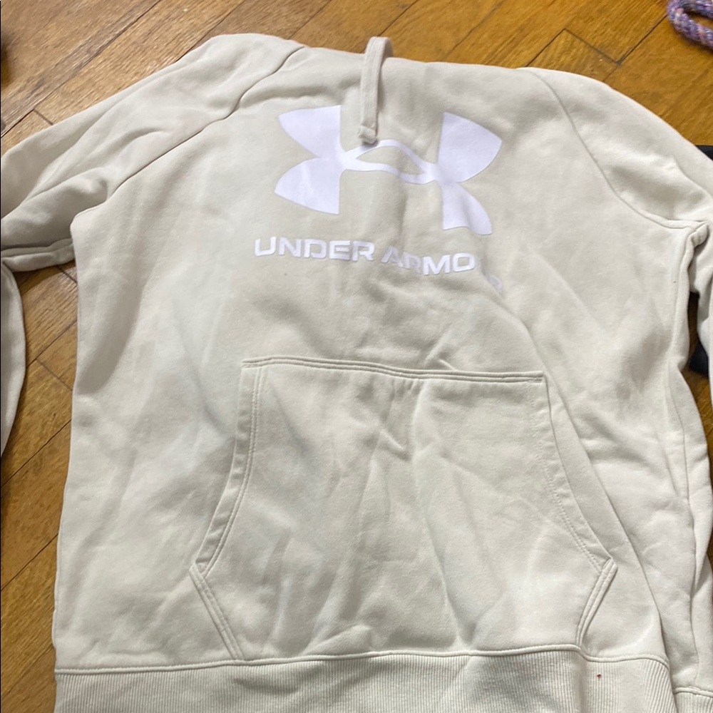 Under Armour Cream Hoodie